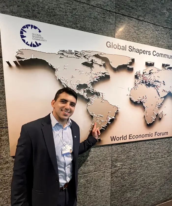 Alvaro Blasco, fundador de Web Propia, en el World Economic Forum