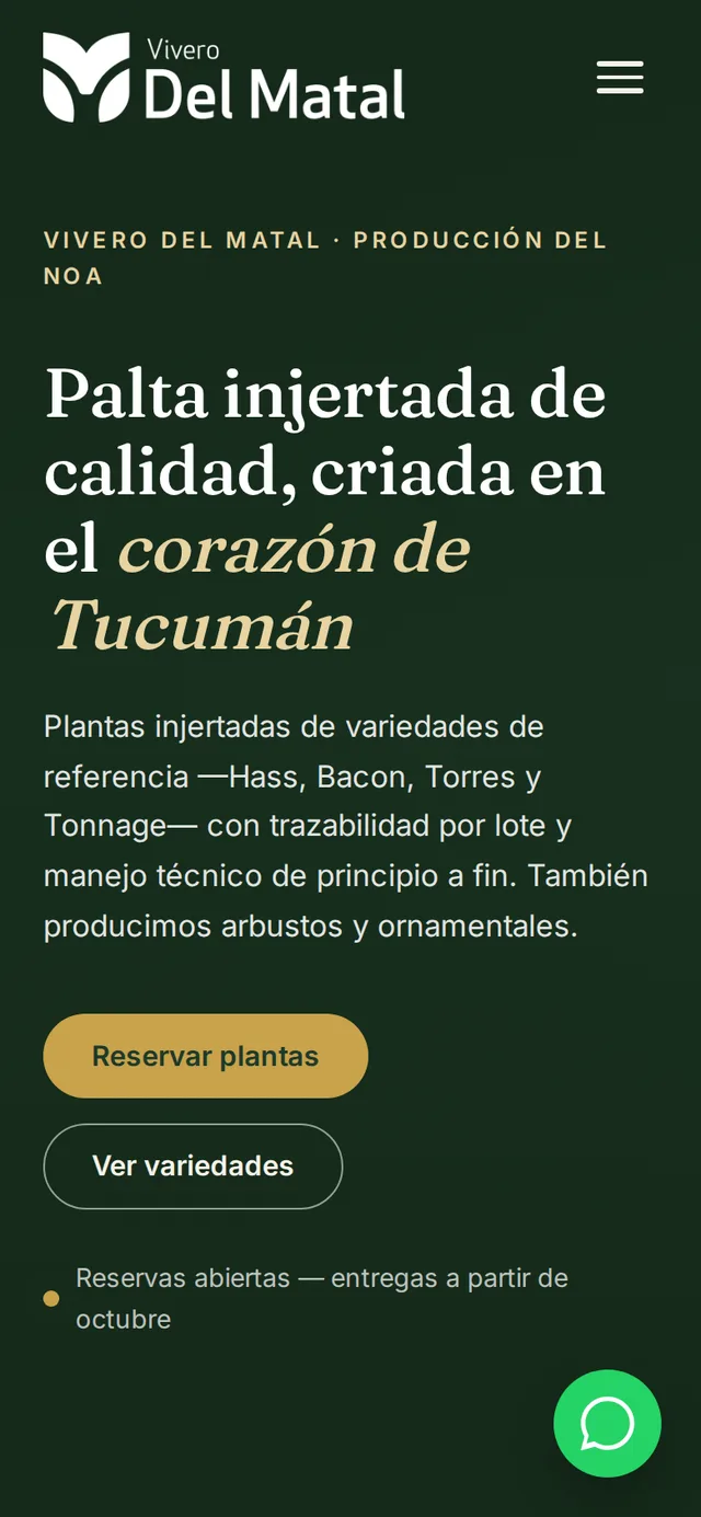 Versión móvil de Vivero del Matal
